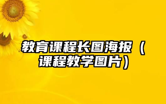 教育課程長圖海報（課程教學(xué)圖片）