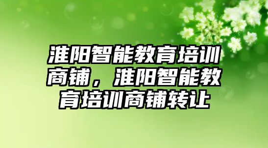 淮陽智能教育培訓(xùn)商鋪，淮陽智能教育培訓(xùn)商鋪轉(zhuǎn)讓