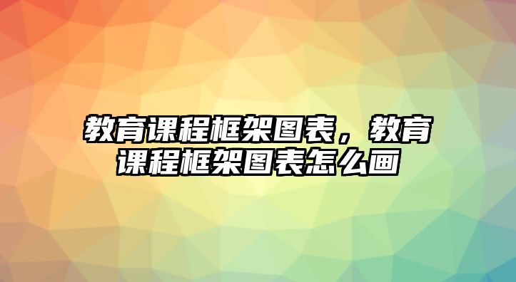 教育課程框架圖表，教育課程框架圖表怎么畫