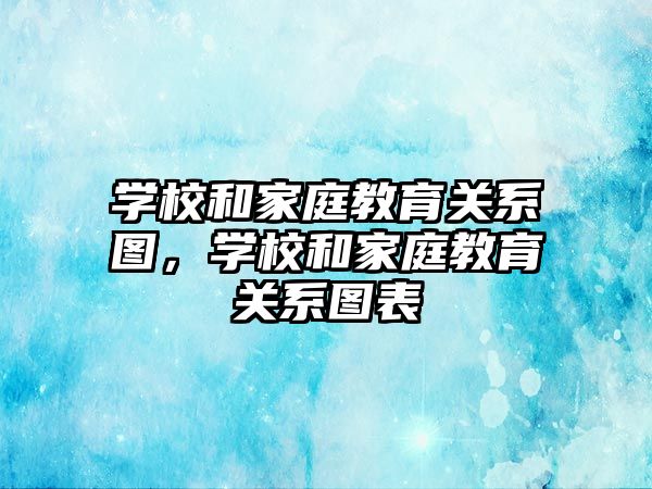 學校和家庭教育關系圖，學校和家庭教育關系圖表