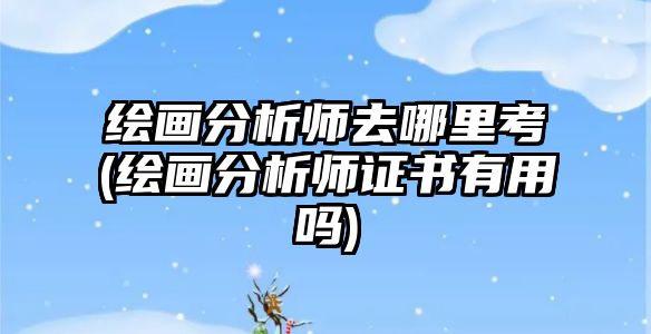 繪畫(huà)分析師去哪里考(繪畫(huà)分析師證書(shū)有用嗎)