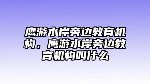 鷹游水岸旁邊教育機構(gòu)，鷹游水岸旁邊教育機構(gòu)叫什么