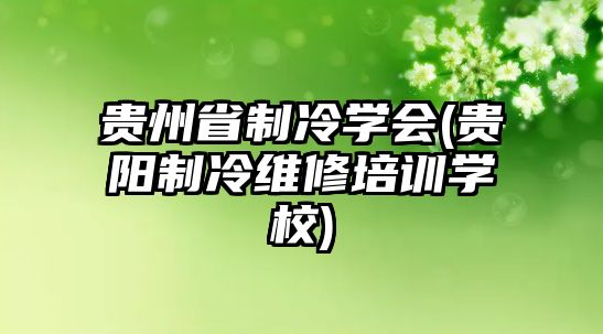 貴州省制冷學會(貴陽制冷維修培訓學校)