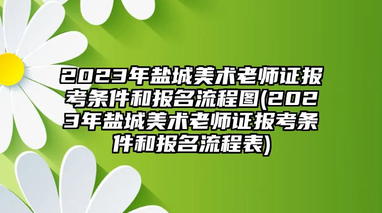 2023年鹽城美術(shù)老師證報(bào)考條件和報(bào)名流程圖(2023年鹽城美術(shù)老師證報(bào)考條件和報(bào)名流程表)