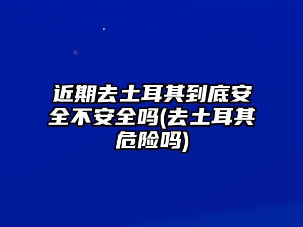 近期去土耳其到底安全不安全嗎(去土耳其危險嗎)