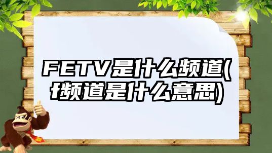 FETV是什么頻道(f頻道是什么意思)