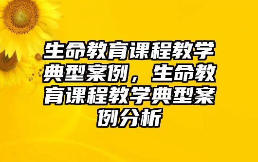 生命教育課程教學(xué)典型案例，生命教育課程教學(xué)典型案例分析